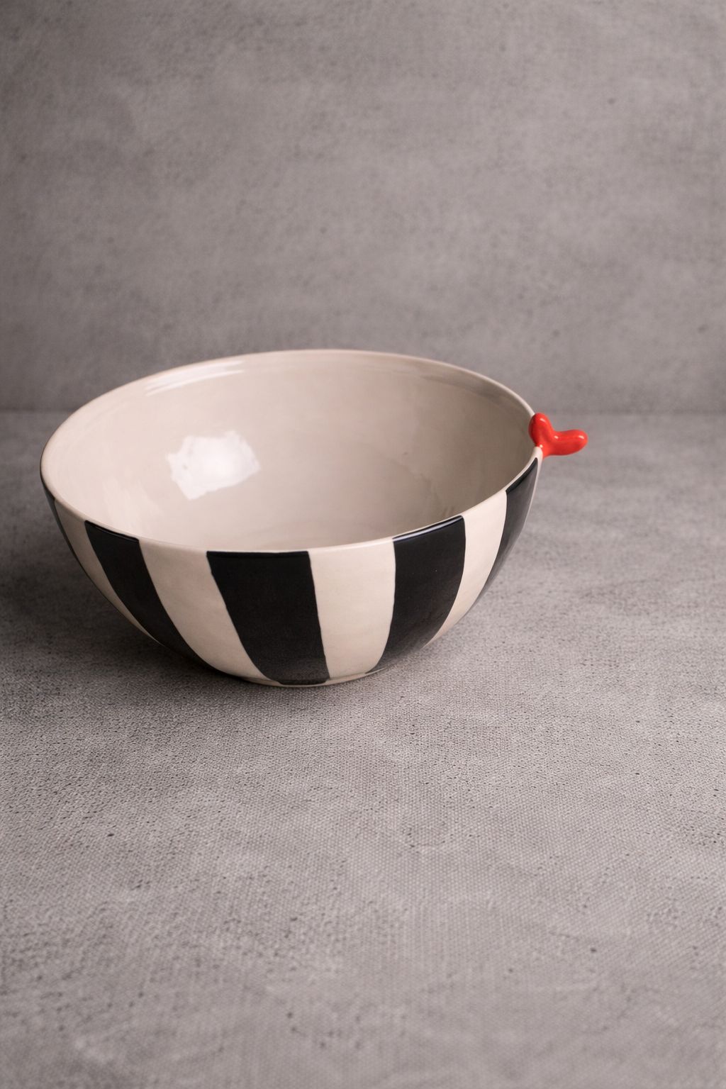 Bowl corazón rojo
