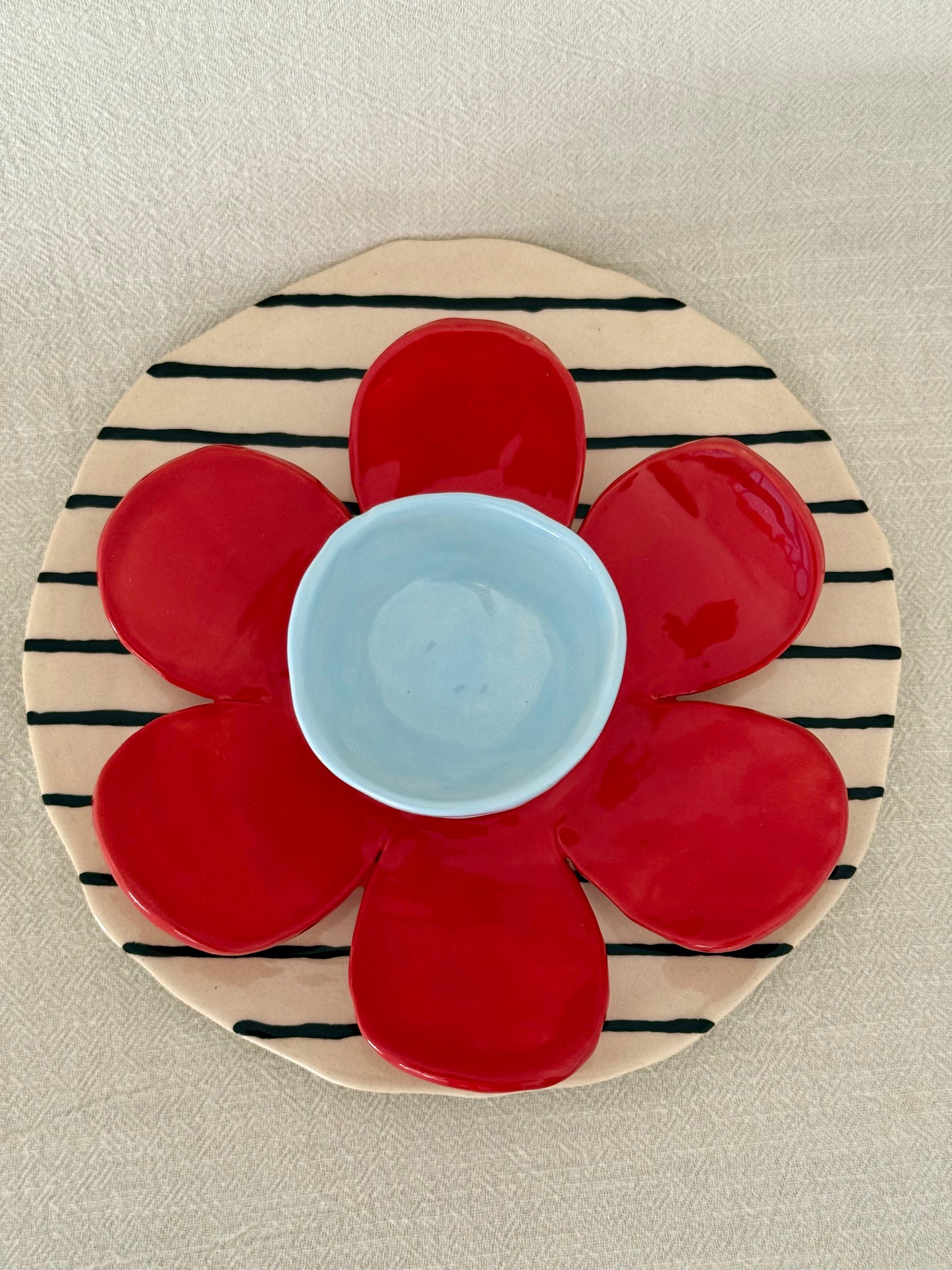 Flower center 3 pieces set