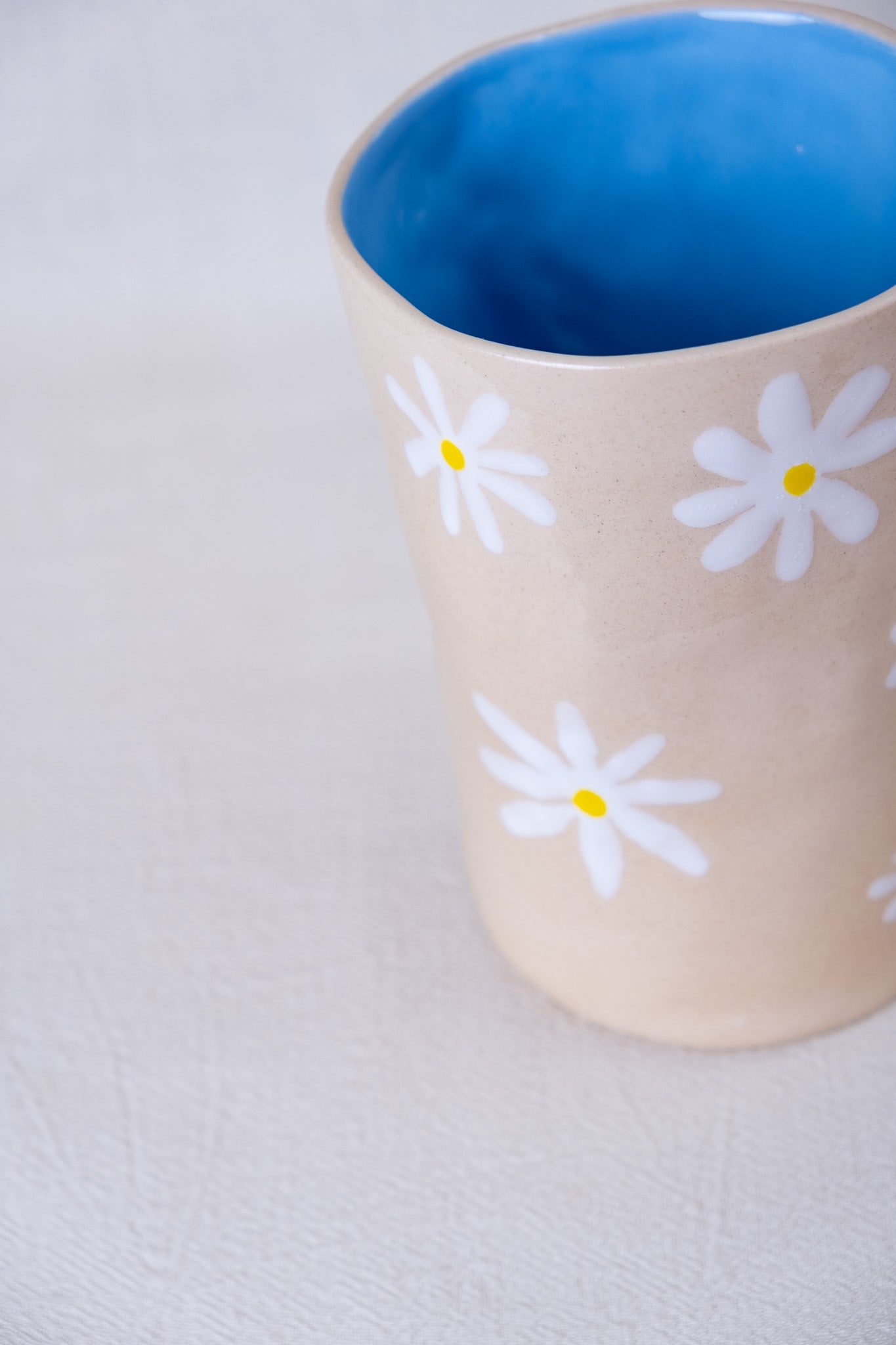 Summer flowers glass