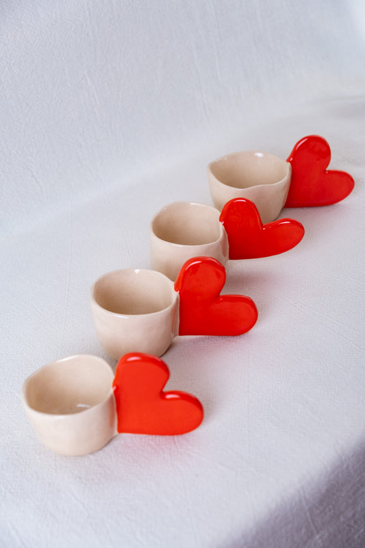 In love espresso coffee mug