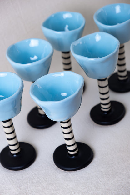 Water flower glasses