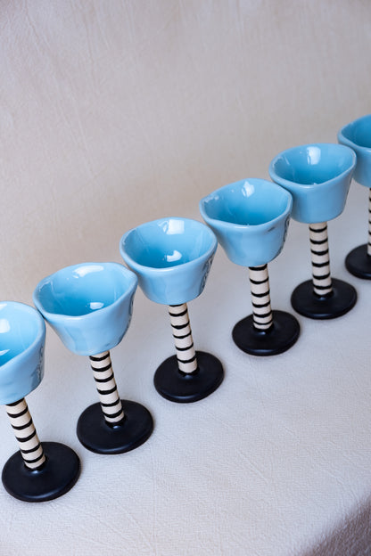 Water flower glasses