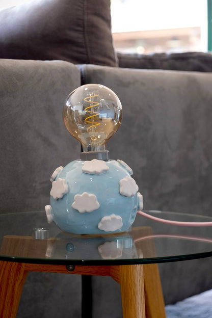 Clouds in the sky lamp