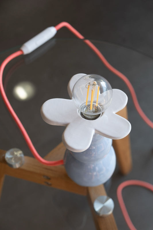 Lámpara tótem flor 🌸