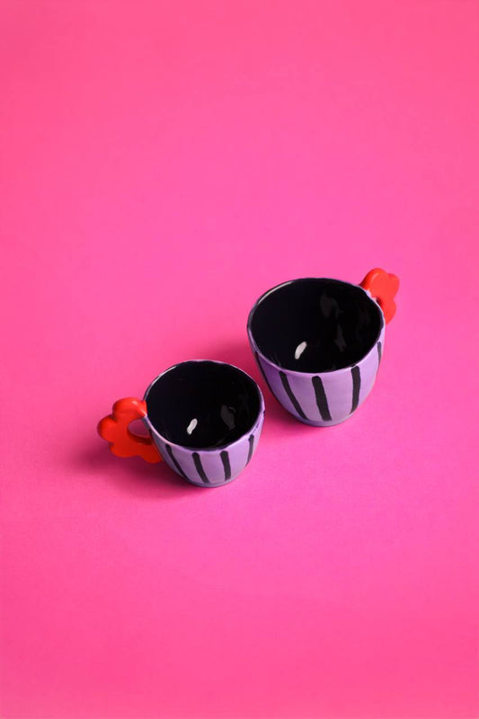 Conjunto Índigo floral