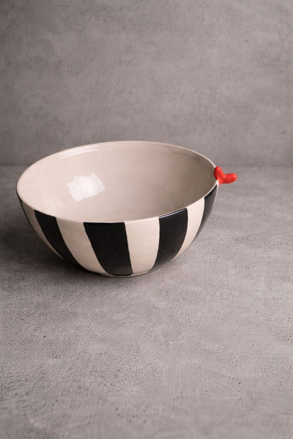 Bowl corazón rojo