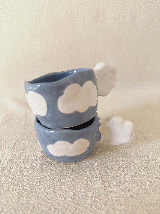 In the clouds coffee set